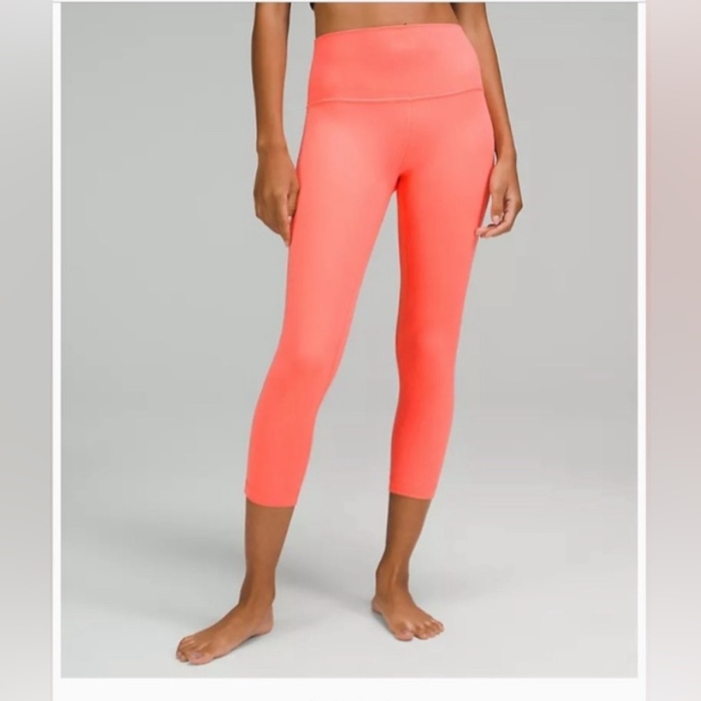 lululemon align high rise crop leggings 23”